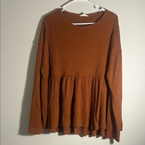 Altar’d State Peplum Top